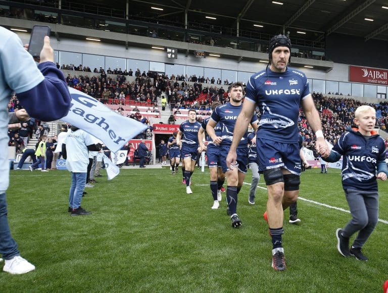 Manchester branch of insurance broker celebrates partnership with Premiership Rugby at Sale Sharks