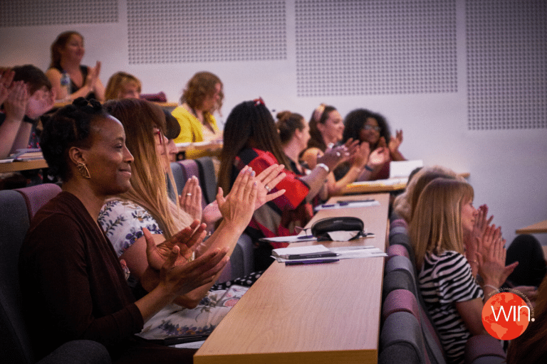 Professional women gather online at WIN Manchester to pioneer the future with courage