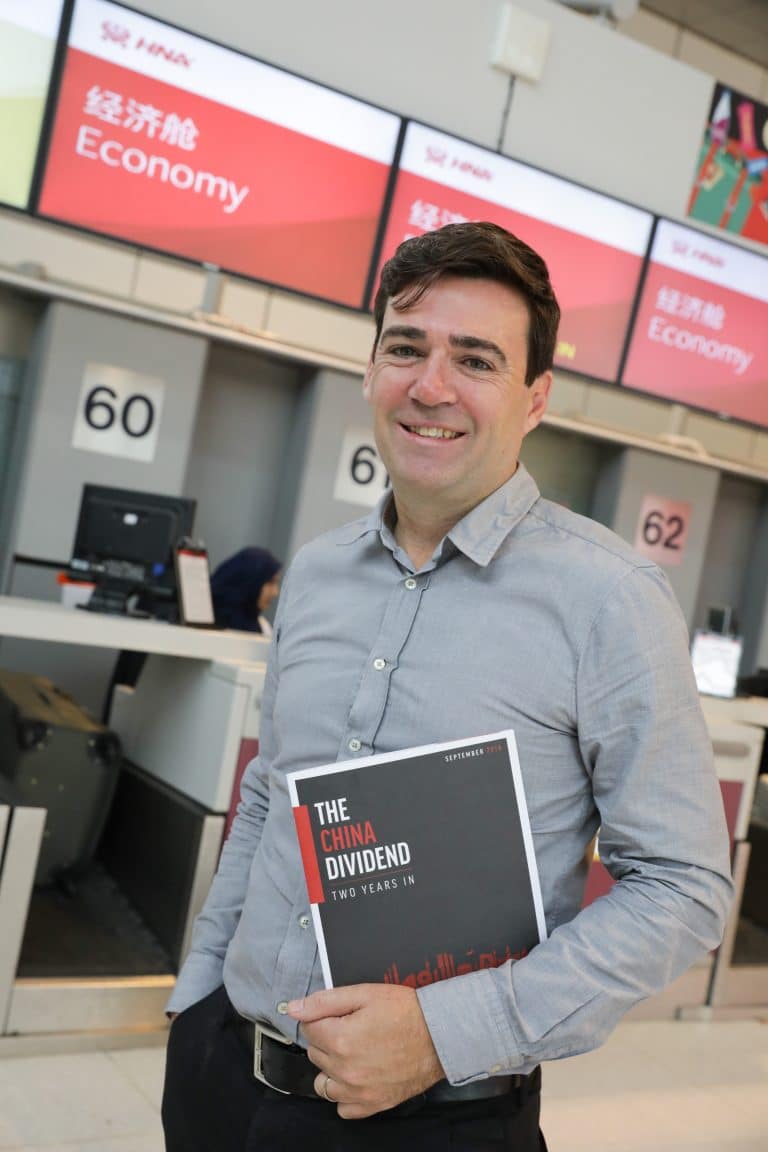 New report shows Manchester – Beijing service is major catalyst for the Northern economy