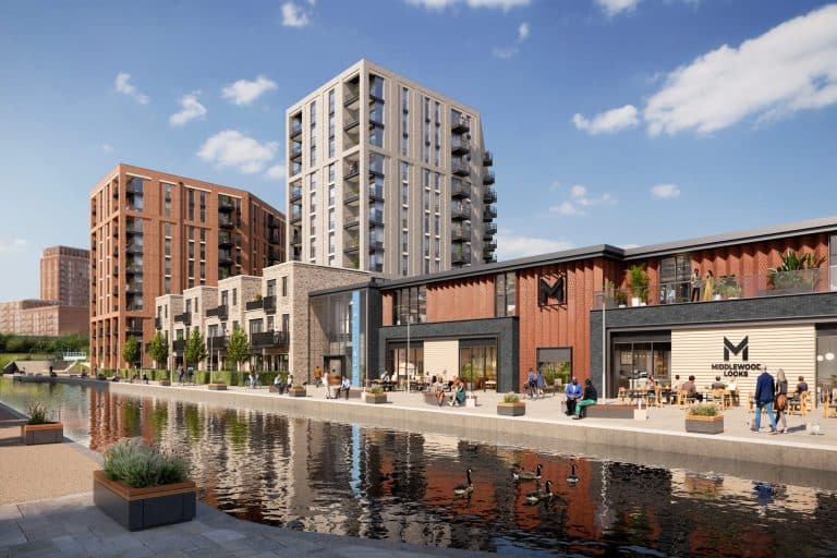 Transformation of Salford’s Middlewood Locks to continue with £30m Government Levelling Up deal