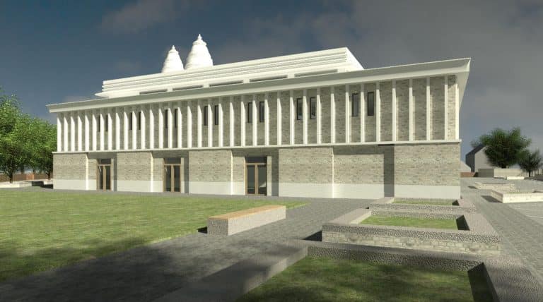 WORK STARTS ON £5M HINDU TEMPLE IN OLDHAM