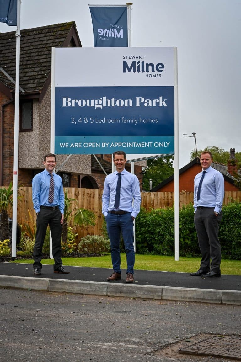 STEWART MILNE HOMES SECURES £13M FROM HOMES ENGLAND TO ACCELERATE DELIVERY OF 1,000 NEW HOMES IN THE NORTH WEST