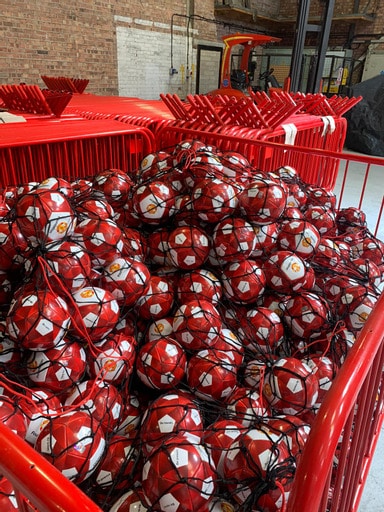 Manchester United Foundation and DK join forces to deliver 5,000 books and balls to local children in an effort to tackle mental health.