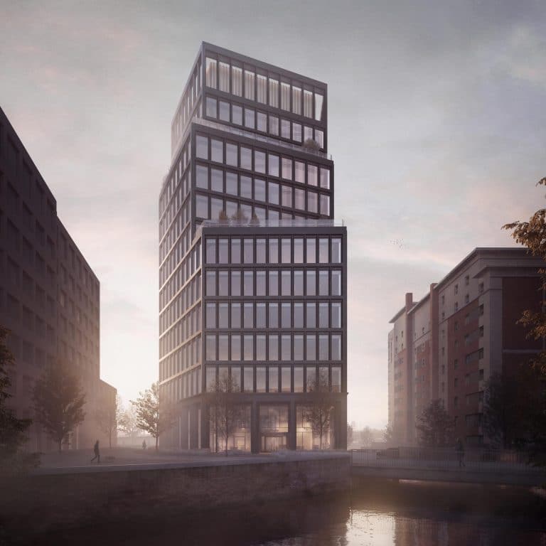 Logik Developments has submitted a planning application to Manchester City Council for a commercial scheme that will form part of the £1 billion Mayfield Masterplan