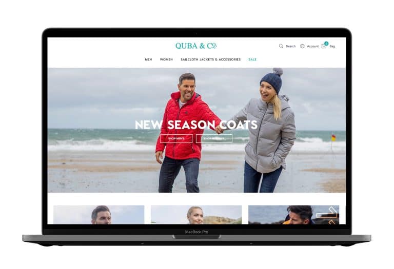 Digitl casts off new site for Quba Sails