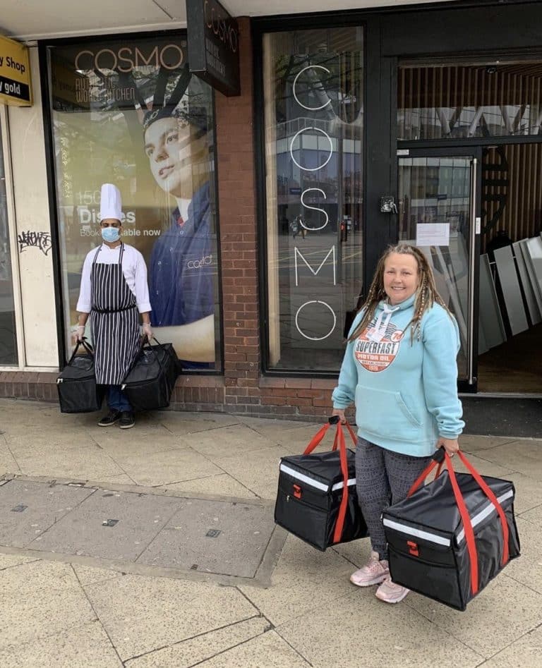 MUCH-LOVED MANCHESTER RESTAURANT DELIVERS HOT MEALS TO  KEY WORKERS AT SALFORD ROYAL HOSPITAL