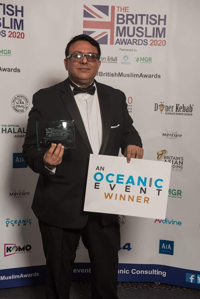 UHY Hacker Young partner wins British Muslim Award 2020