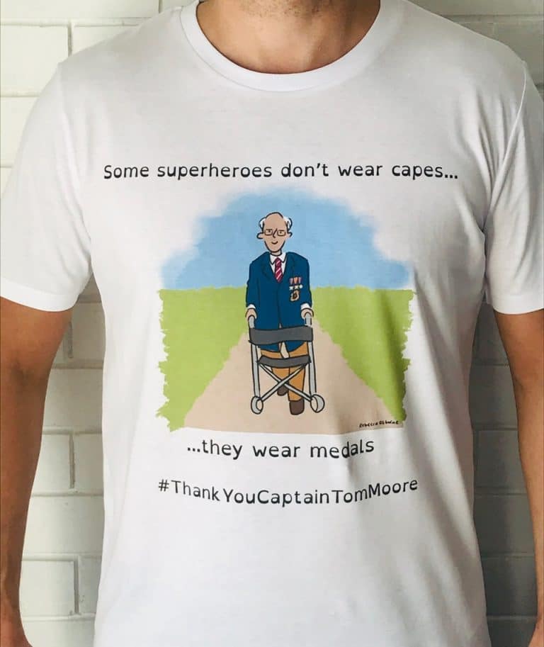 Walkden-based Manufacturer Launches Organic T-Shirts with 100% Profits Going to the NHS