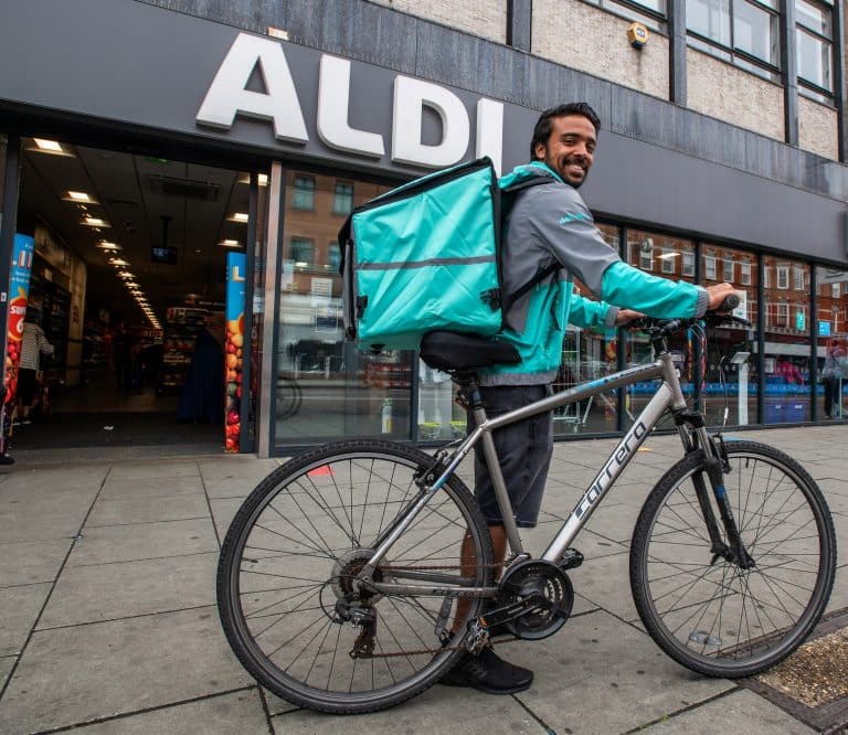 MANCHESTER ALDI STORES LAUNCH PARTNERSHIP WITH DELIVEROO