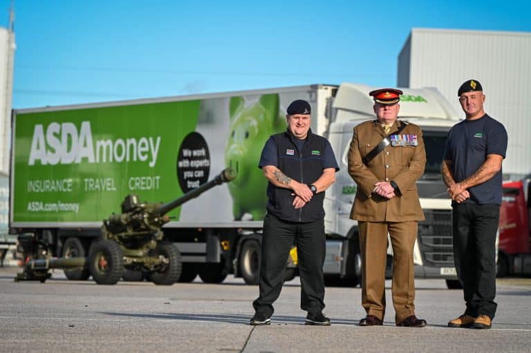 Asda invests into Greater Manchester Veterans’ charity to train ex-military as HGV Drivers