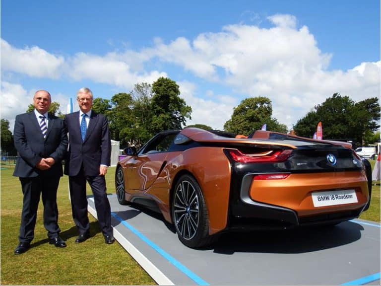 Bolton based Williams Group showcase the £125k BMW i8 Roadster