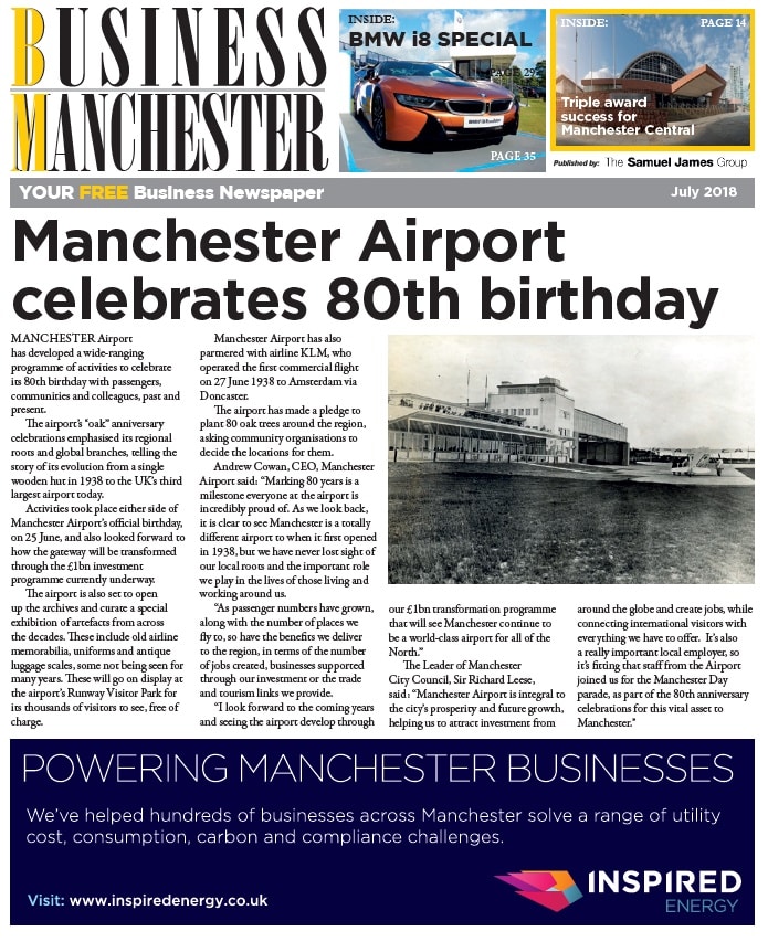Business Manchester launches as a monthly newspaper