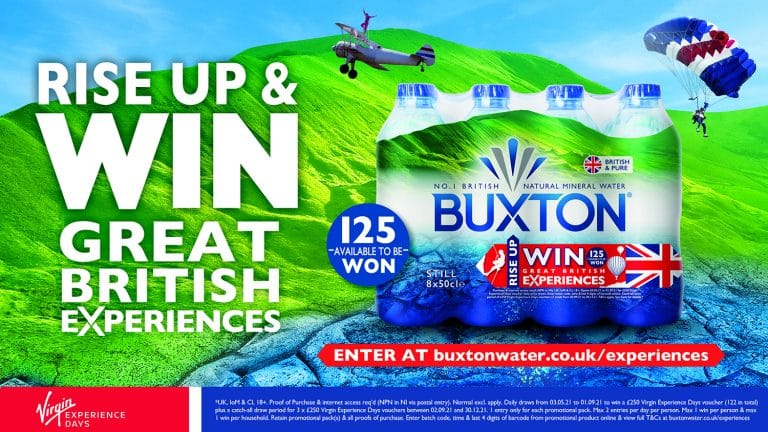 ZEAL Creative activates BUXTON’s first large scale on-pack promotion in a decade