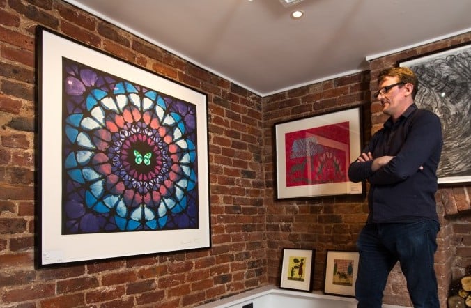 Art gallery signs exclusive publishing deal