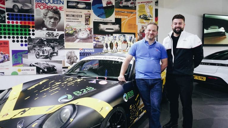 Sponsorship of Porsche Team renewed by B2BTradeCard