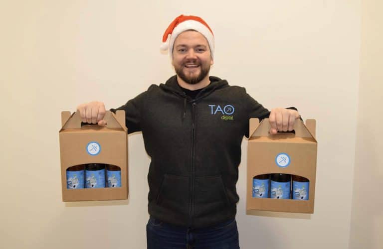 Bolton marketing agency delivers some Christmas cheer to clients