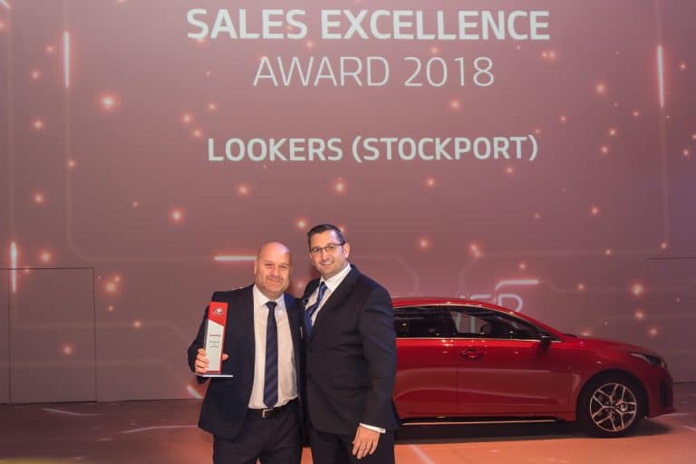 Lookers Stockport wins sales award