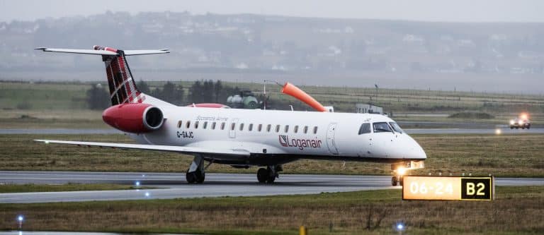 First flights between Manchester and Derry take-off with Loganair