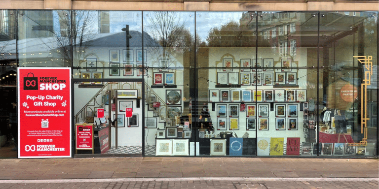 FOREVER MANCHESTER CHRISTMAS GIFT SHOP OPENS IN THE CORN EXCHANGE