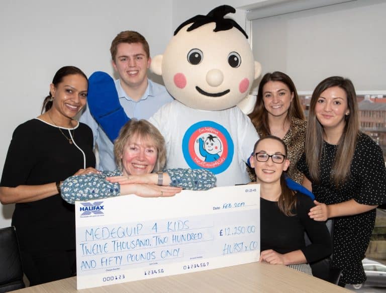 HURST raises over £12,000 for MedEquip4Kids