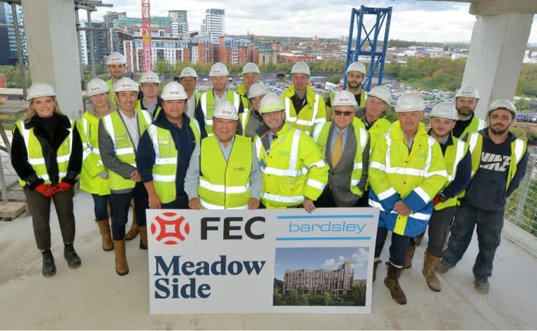 FAR EAST CONSORTIUM TOPS OUT MOUNT YARD SCHEME AT MEADOWSIDE, CENTRAL MANCHESTER