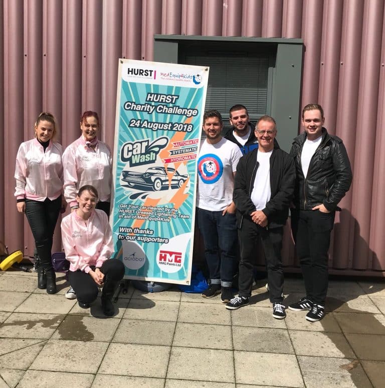 Superheroes and Pink Ladies help Hurst raise £4,800 for charity