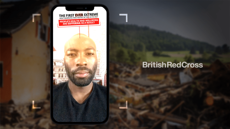 Social Republic Delivers Impactful Climate Change Filter For The British Red Cross