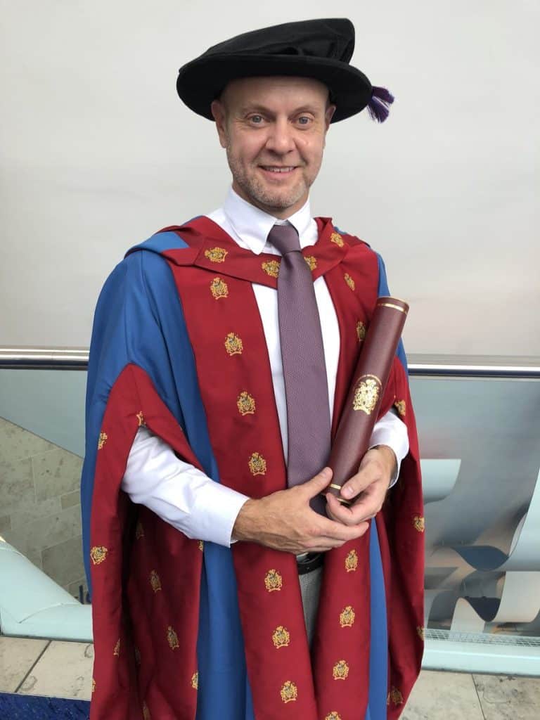 Mobile tech entrepreneur receives honorary Doctorate in Technology