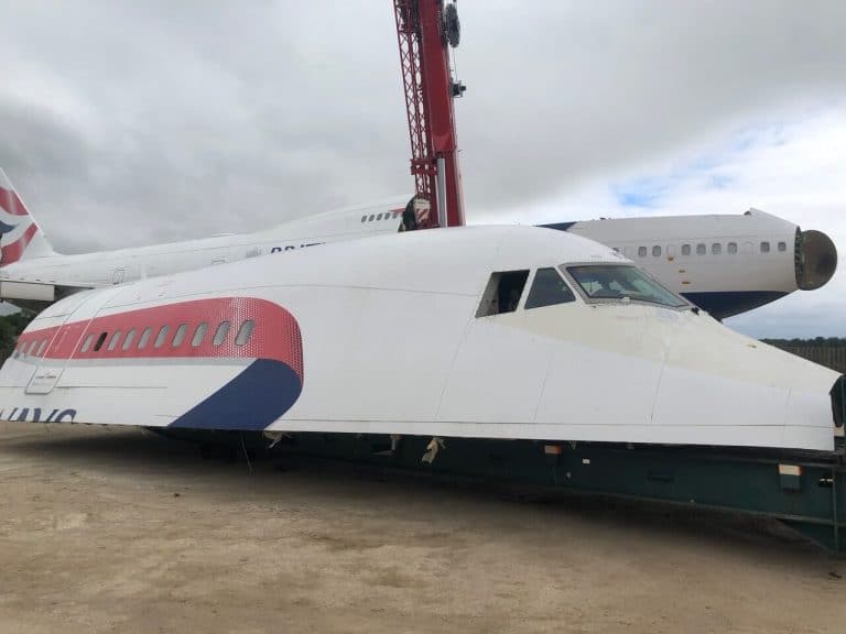 Boeing 747 plane to drive up M5 and M6 on way to becoming The Deck; a new Insta-fab visitors and events centre in Manchester