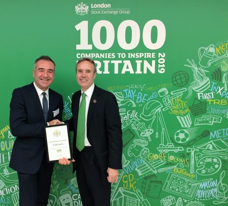 Manchester firm listed in London Stock Exchange’s ‘1000 Companies to Inspire Britain’ 2019 report
