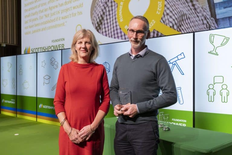 MANCHESTER CHARITY CELEBRATES DOUBLE SUCCESS AT THE SCOTTISHPOWER FOUNDATION AWARDS