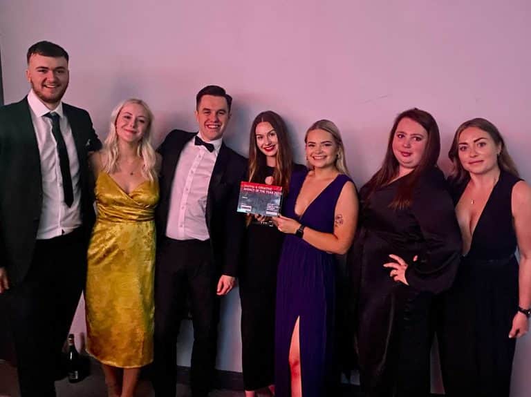 Digital marketing agency Embryo wins Best Digital and Creative Agency of the year at the City of Manchester Business Awards 2021