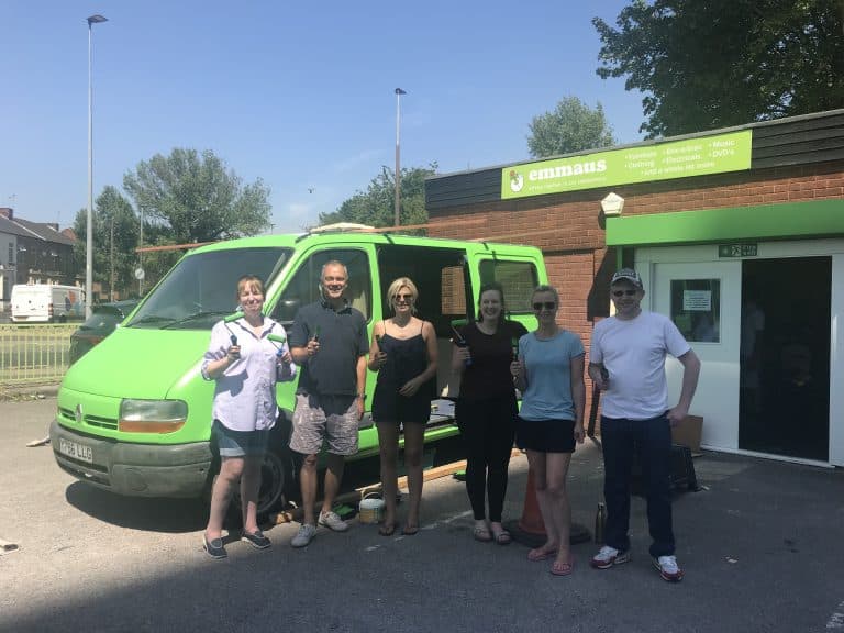 Kellogg’s team go green for Emmaus Salford