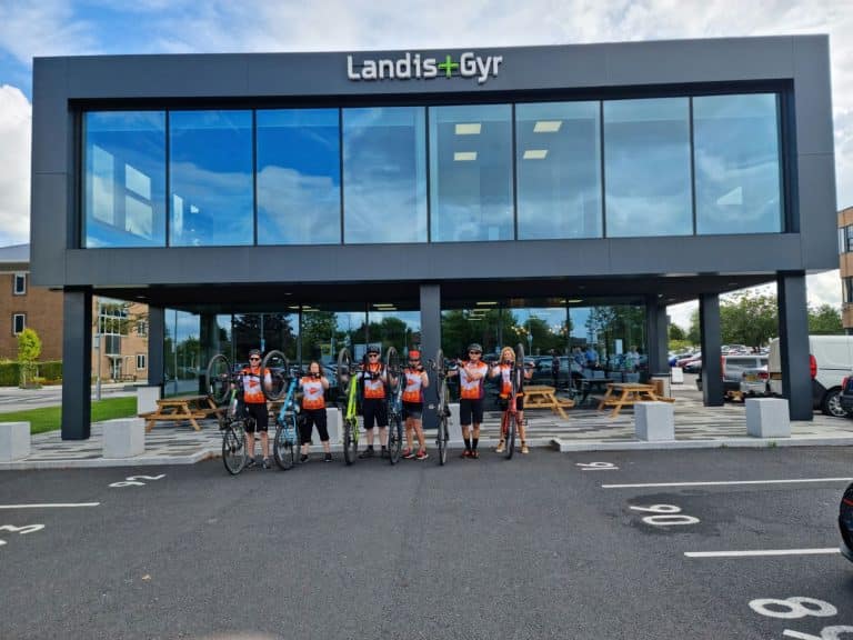 Manchester based global energy technology company raises £11,000 for MS Society