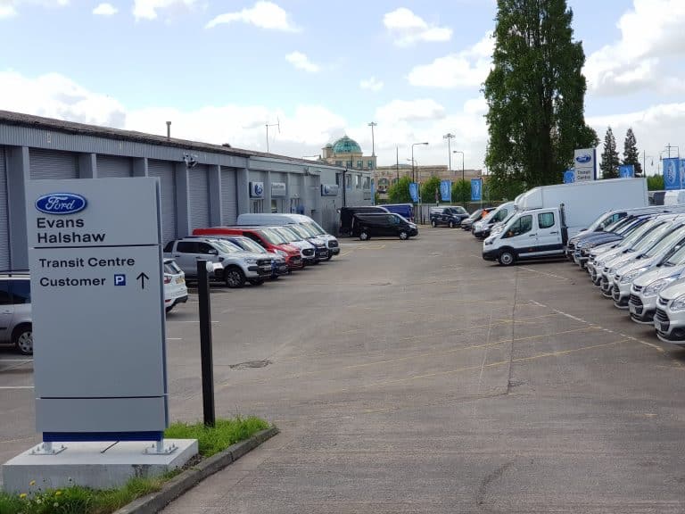 Evans Halshaw Ford Commercials Manchester moves to new site