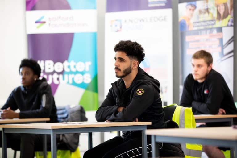 MORGAN SINDALL CONSTRUCTION BRINGS SKILLS BOOST TO SALFORD WITH KNOWLEDGE QUAD