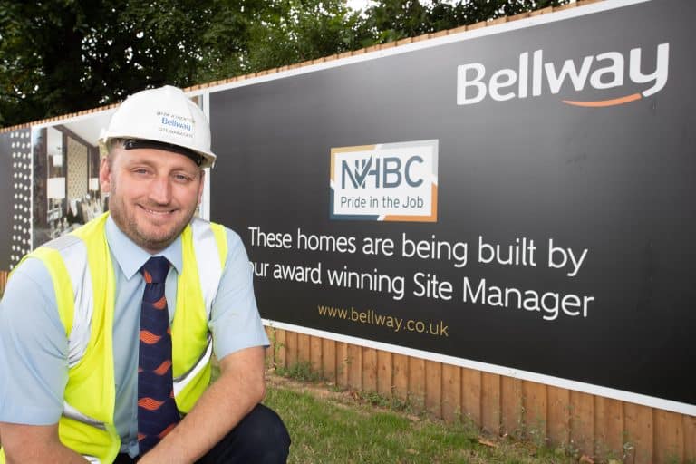 Bellway Site Manager receives ‘Pride in the Job’ award