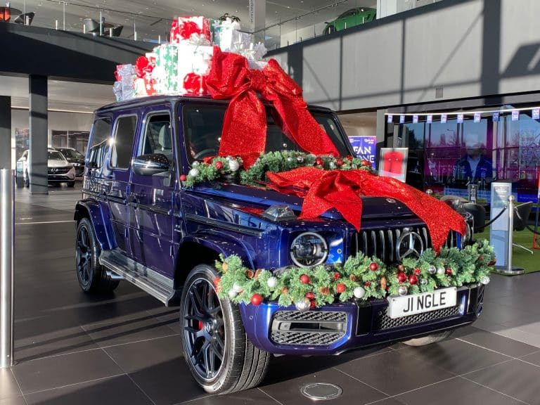 LSH Auto partners with Harvey Nichols to host a luxury Christmas event at Mercedes-Benz of Stockport