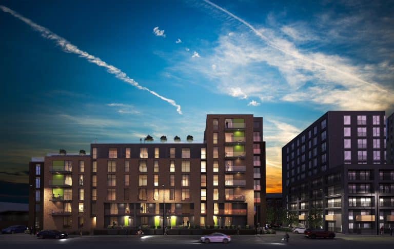 Work begins on £26 million apartment project