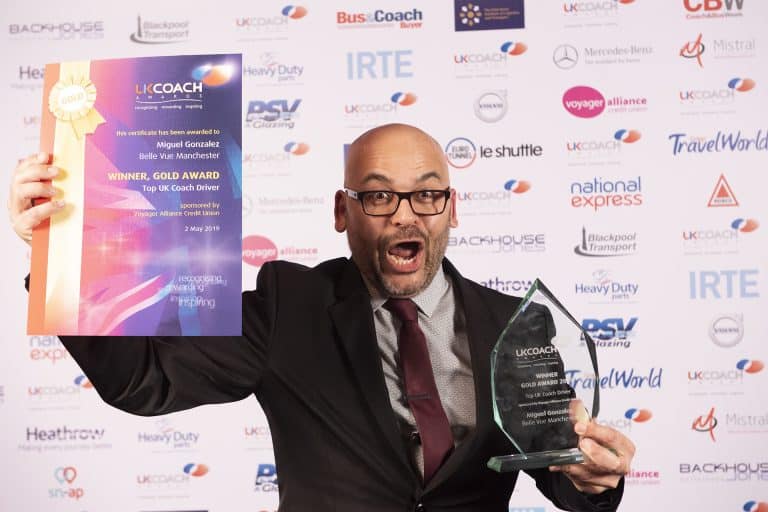 Belle Vue drives off with honours at UK Coach Awards