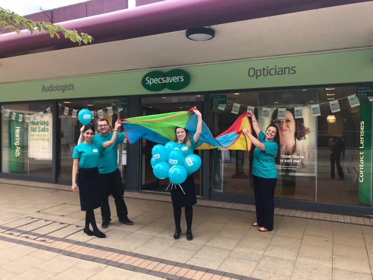 Specsavers Swinton take fundraising to new heights