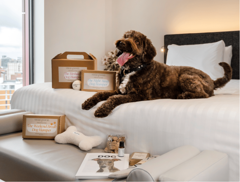 INNSiDE Manchester Launches Special Dog-Stay Hampers in Collaboration with Sticks & Socks