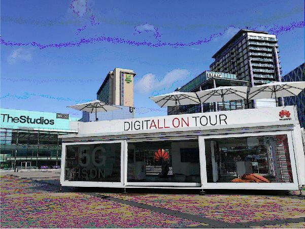 Huawei brings 5G to Media City
