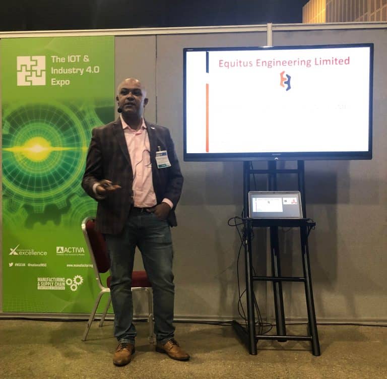 Equitus Engineering founder delivers Industry 4.0 talk at manufacturing event