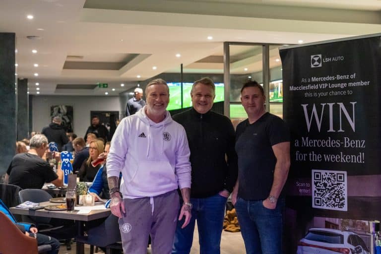 LSH Auto takes sponsorship to the next level with Macclesfield FC