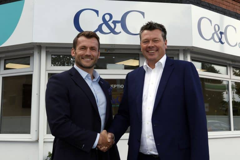 C&C Insurance Brokers toasts ten-years with Sharks