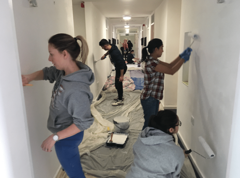 Kellogg’s team help at Salford homeless charity