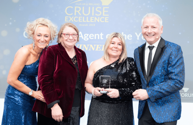 Salford Cruise1st wins prestigious CLIA Travel Agent of the Year Award