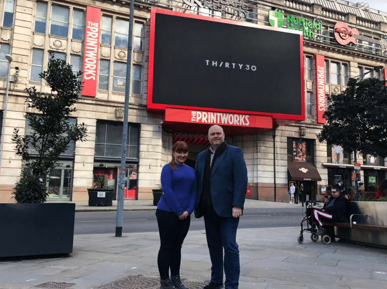 THIRTY30 and the University of Salford join forces to offer Undergraduates paid industry experience