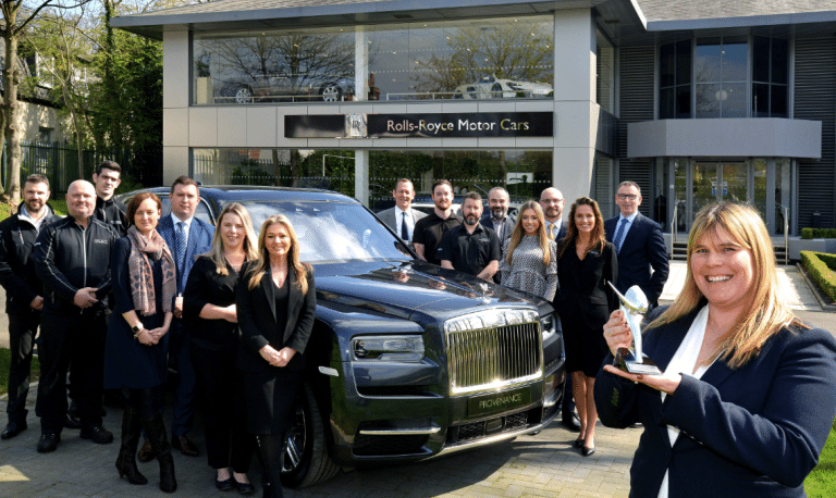 Rolls-Royce Motor Cars Manchester named regional dealer of the year